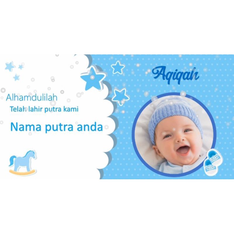 Undangan Vidio AQIQAH / UNDANGAN DIGITAL AQIQAH