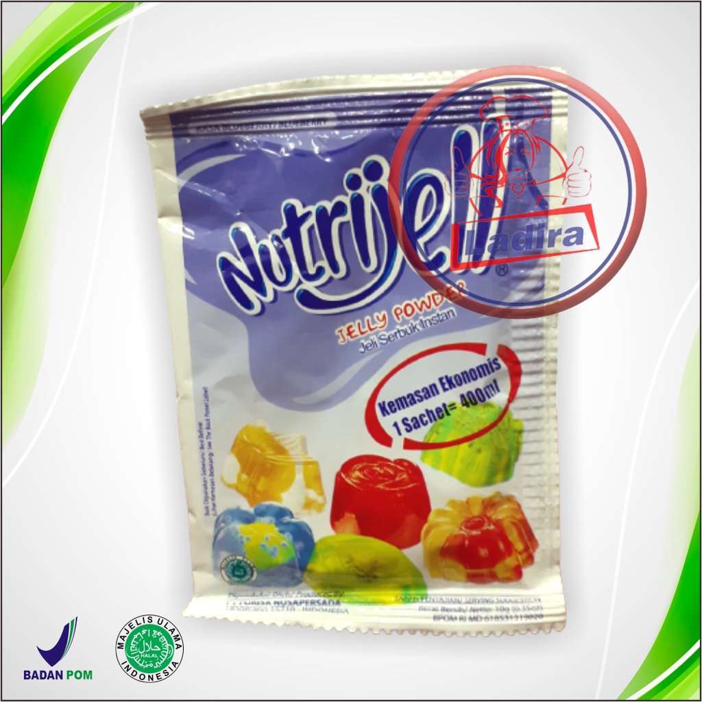 

NUTRIJELL KECIL BLUEBERRY / CINCAU / COKLAT / GRAPE / JAMBU / KELAPA MUDA / LECY / MANGGA / MELON / ORANGE / STRAWBERRY 10 GR