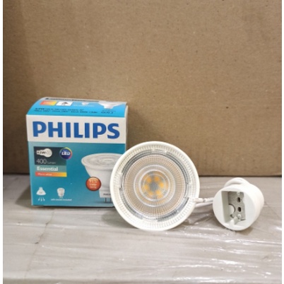 LAMPU HALOGEN LED SPOT PHILIPS 4.5 WATT 4.5WATT 4.5 W 220V LAMPU MR16