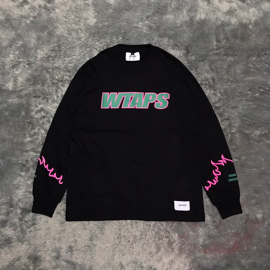 KAOS LENGAN PANJANG LONGSLEEVE WTAPS DRIFTERS BLACK AUTHENTIC