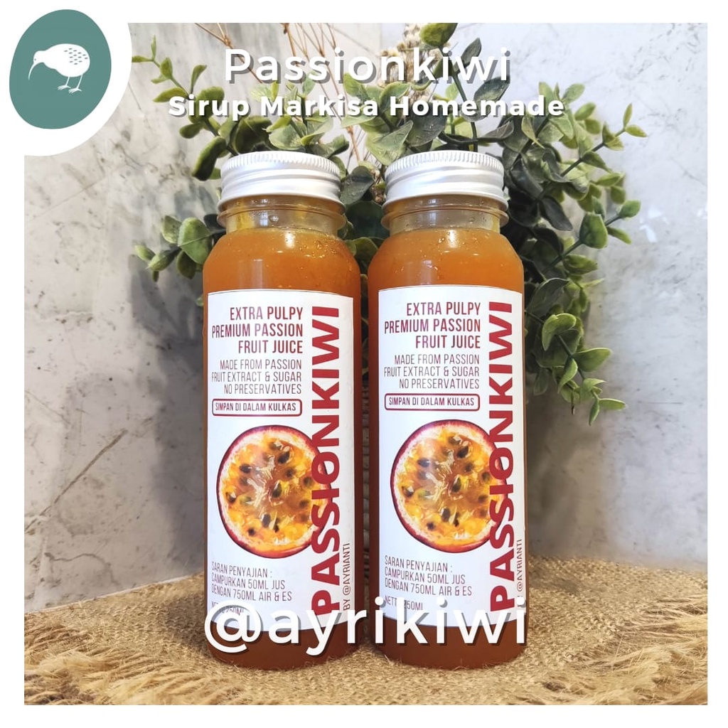 

Passion Kiwi Sirup Markisa Homemade