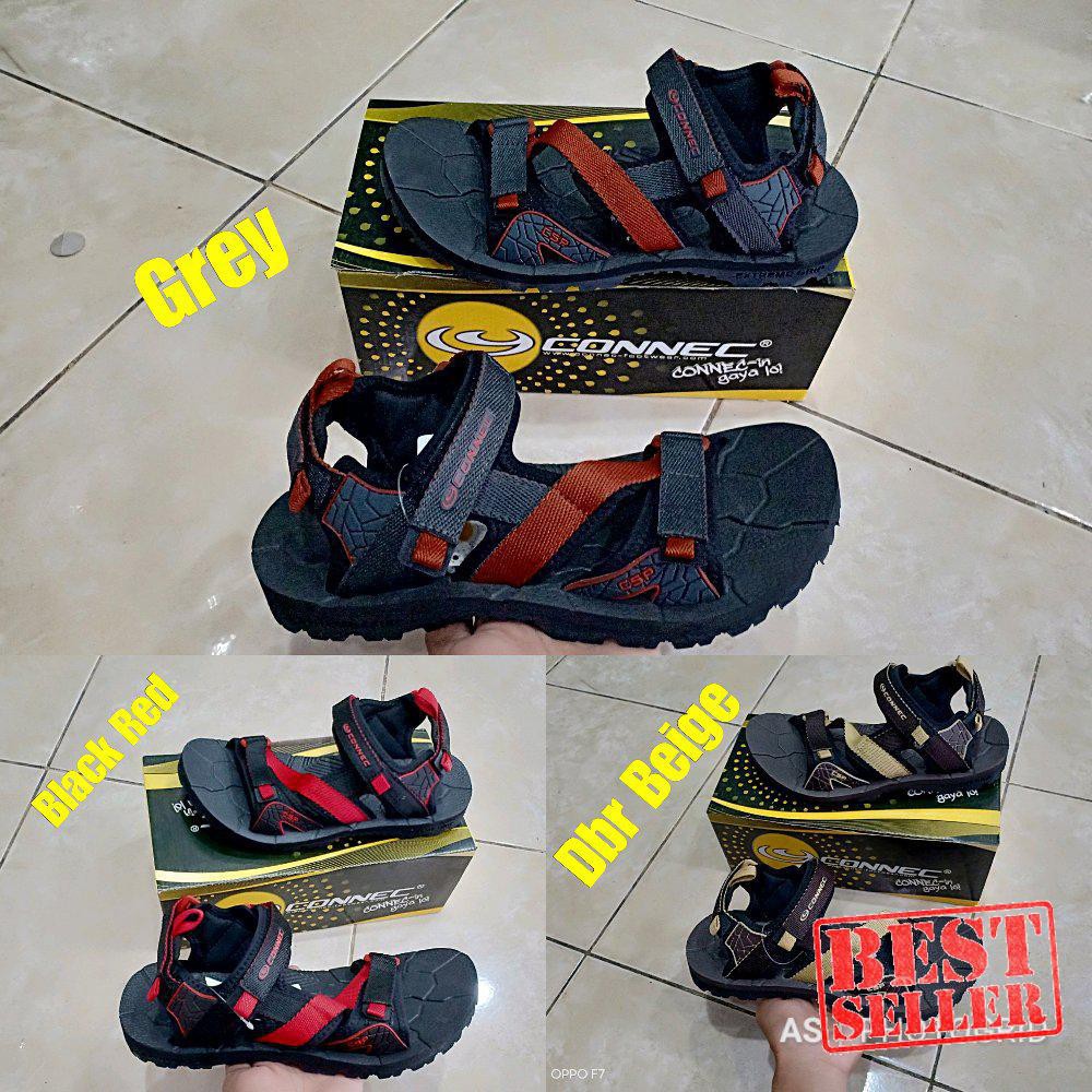sandal outdoor connec caribia sandal gunung connec caribia sandal Baru 