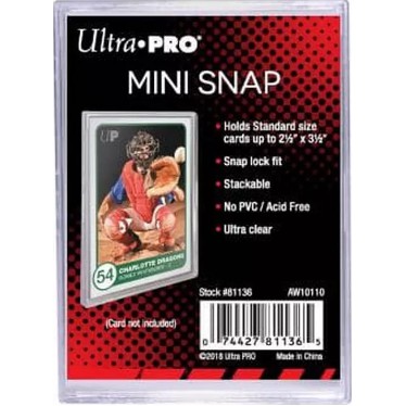 Card Holder - Mini Snap - Ultra Pro