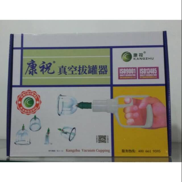 Kangzhu Vacuum Cupping/ Alat Kop Bekam Badan / isi 12 bj