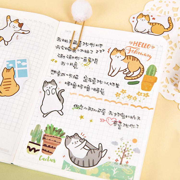 Stiker Bentuk Kucing dan Anjing Lucu untuk Scrapbook | Shopee Indonesia