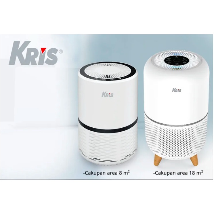 Kris Desktop Air Purifier Penjernih Udara Cakupan Ruang 18 M2