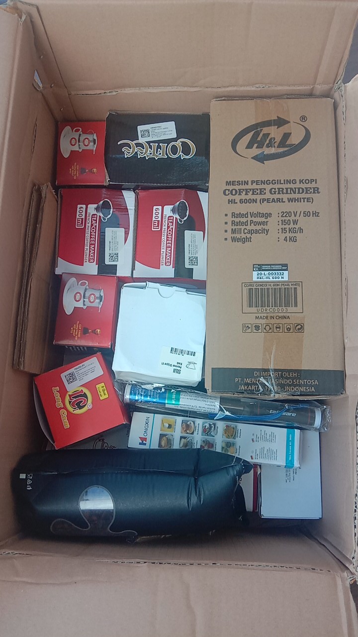 Paket Alat Kopi / Aeropress / Coffee Maker / Grinder N600 / Kopi / V60 / Vietnam Drip