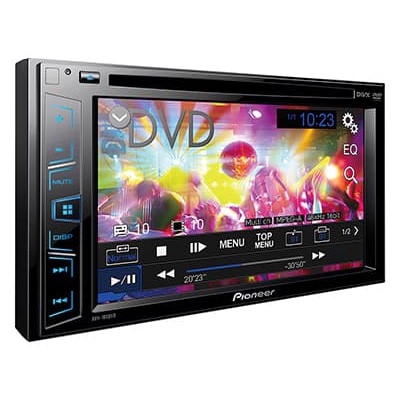 Cuci Gudang Pioneer AVH-195DVD Double din avh 195dvd Bonus kamera Stok terbatas