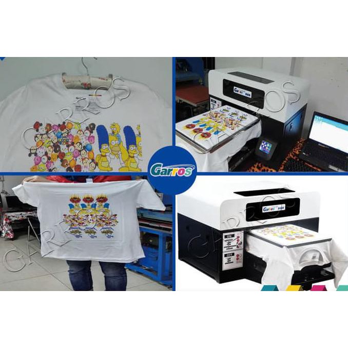 Super Sale * Jasa Digital Printing Kaos Hitam Satuan Custom DTG Sablon Print A4 Murah Banget