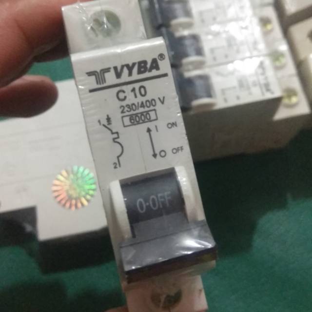 MCB VYBA  C10, MCB VYBA 10A, MCB VYBA 1 PHASE 10A #MCB #VYBA #MCBVYBA #MCB10A