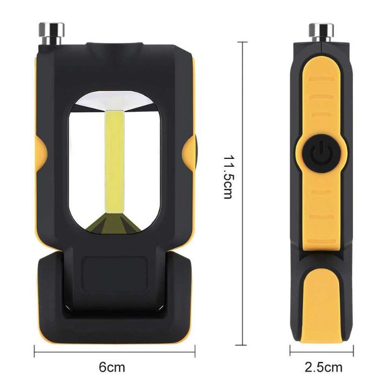 Coquimbo Senter Camping Lampu LED Magnet COB 2000 Lumens - C691