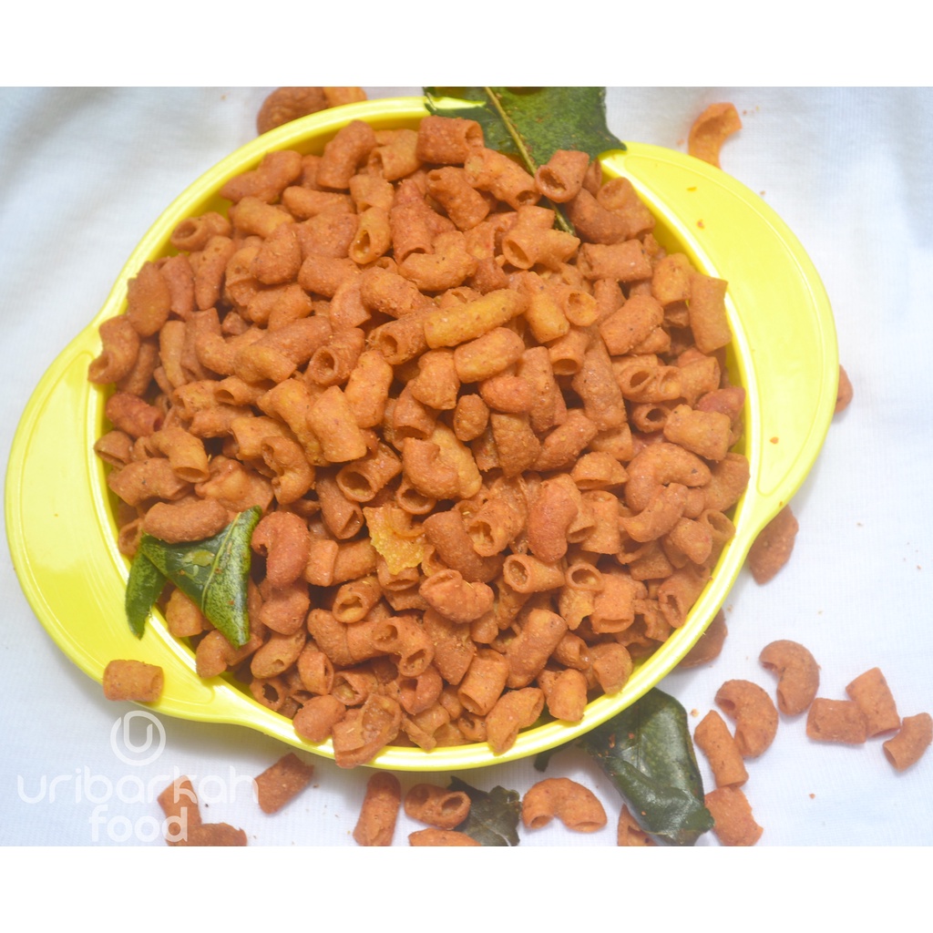 

Uribarkah Food Makaroni Garing Kriuk 60gr Macaroni Makaring Pedas Daun Jeruk Jagung Bakar