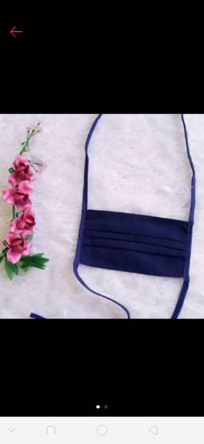 Masker kain Oxford katun