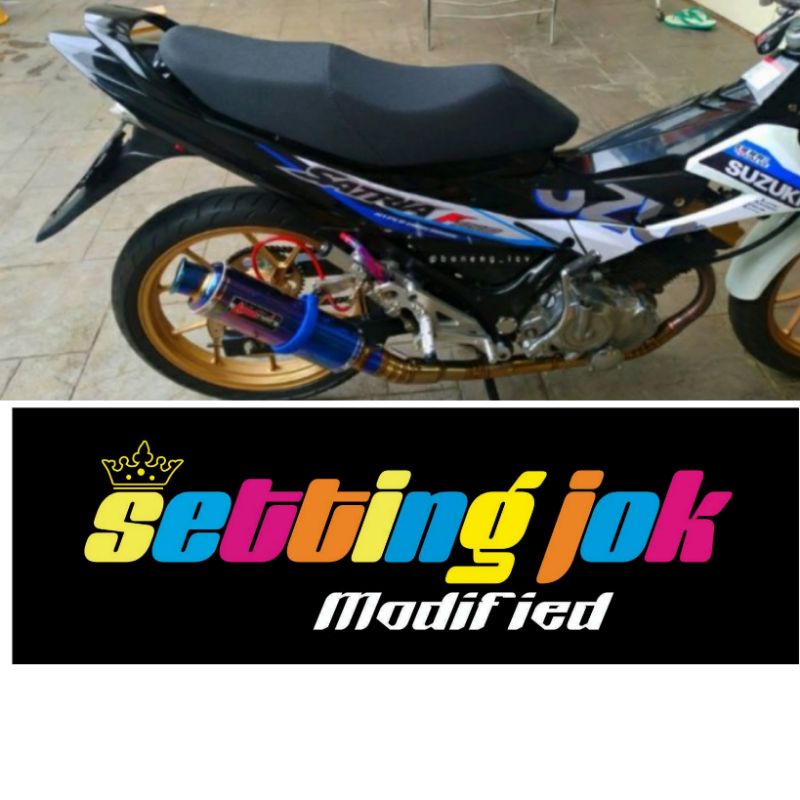 jok satria fu dobel seat nyaman