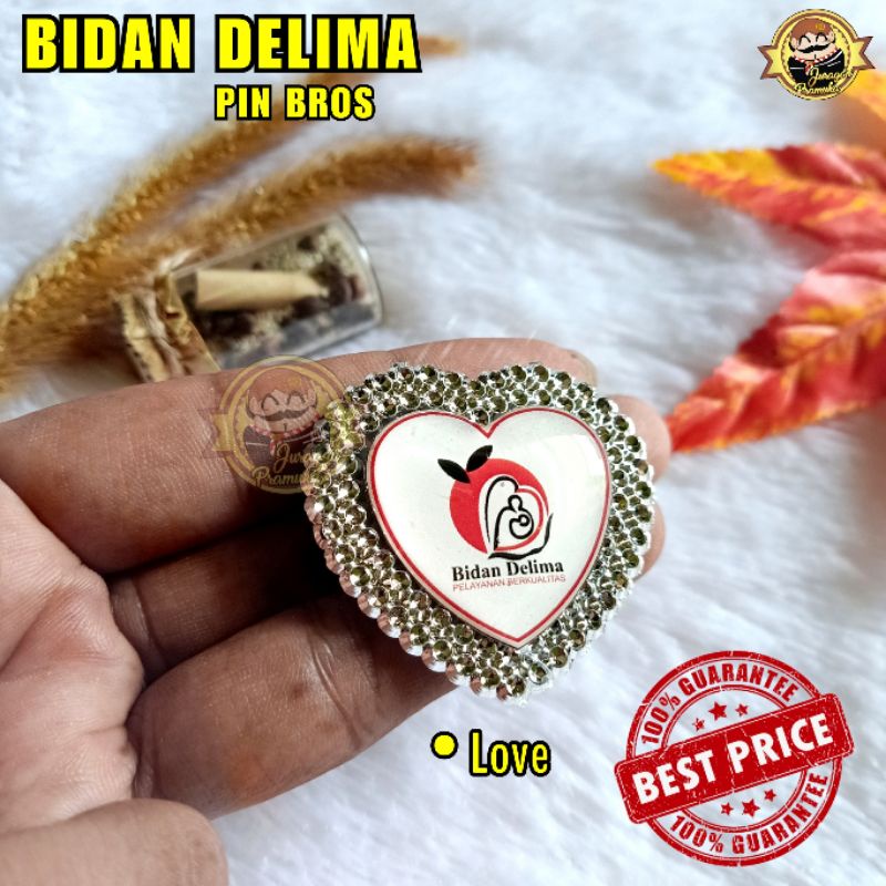 PIN BROS QIRAATI MODEL BUNGA