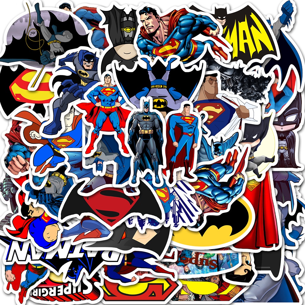 

StikerSuper Man Batman isi 26 pcs