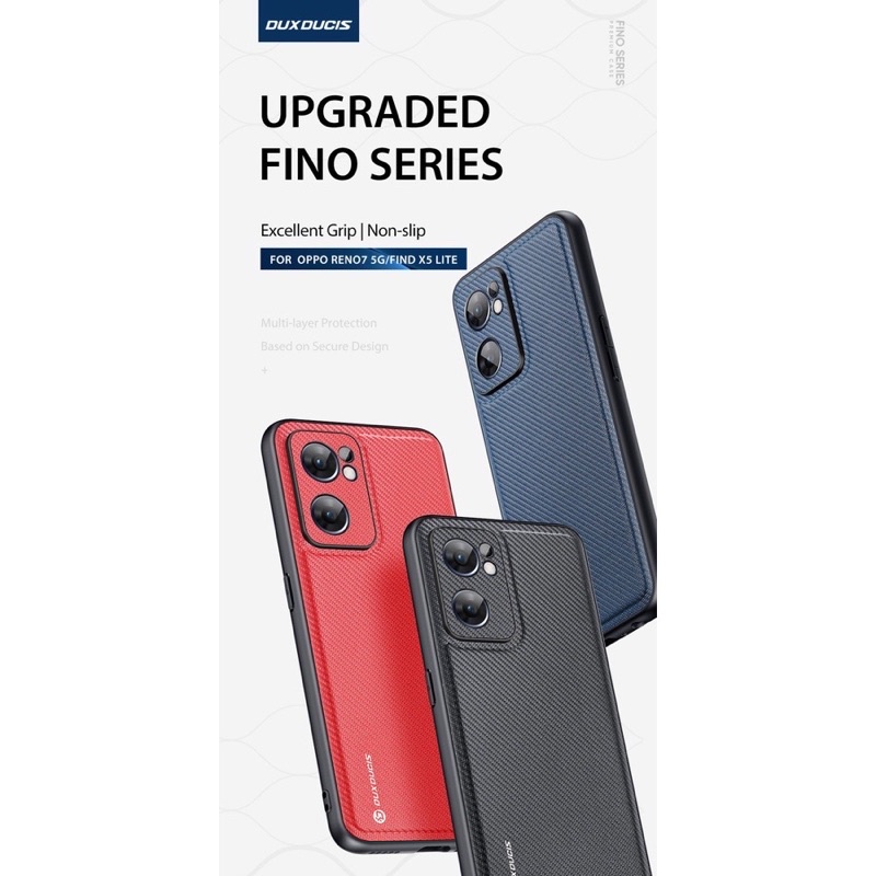 DUX DUCIS FINO OPPO RENO 7 5G  RENO 7 5G FINO SERIES NYLON SOFT CASING