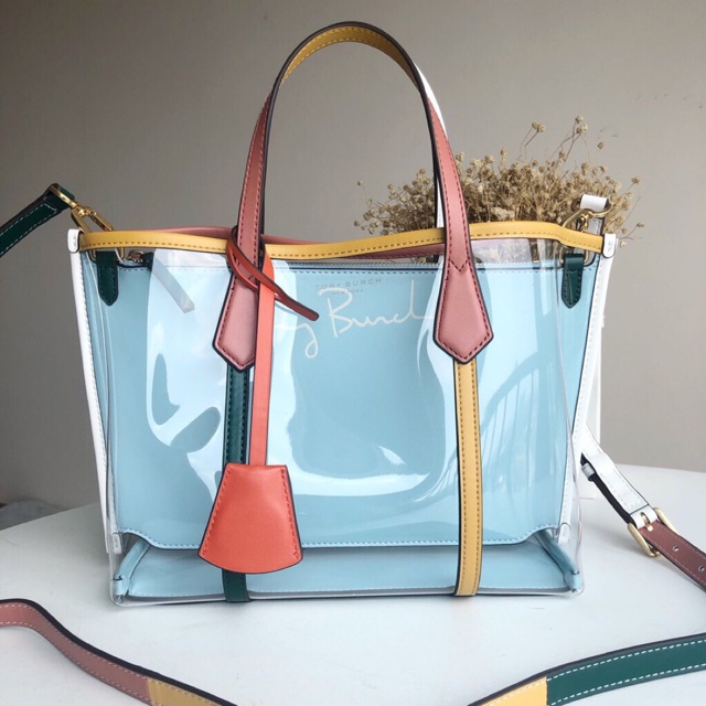Tory Burch Perry Clear Tote Bag