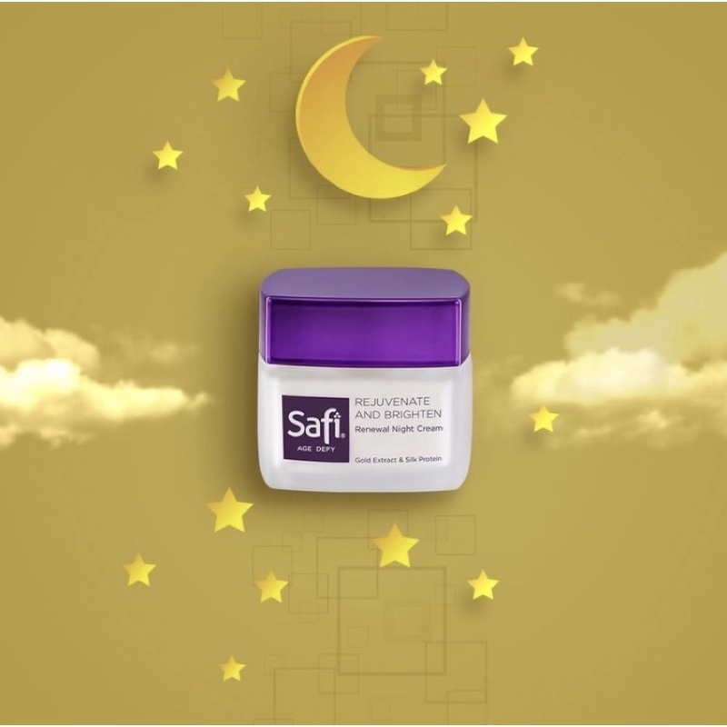 SAFI REJUVENATE AND BRIGHTEN RENEWAL NIGHT CREAM