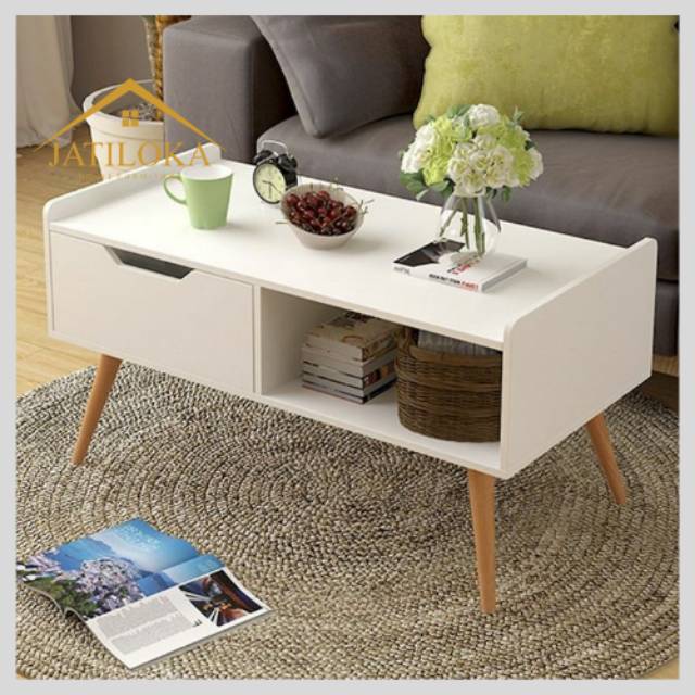 OLIVER coffee table Meja tamu minimalis modern 100 