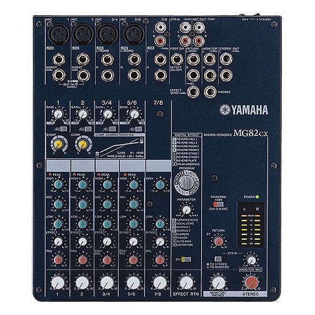 MIXER YAMAHA MG 82CX/MG82 CX/MG 82 CX ( 8 CHANNEL )