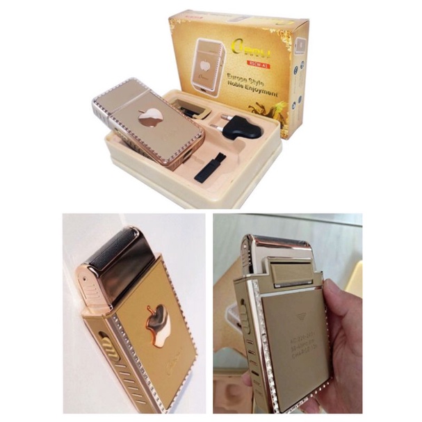 Shaver boli alat cukur kumis jenggot elektrik cas