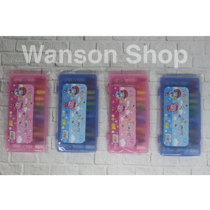 

WARNAPENSIL- CRAYON / KRAYON / OIL PASTEL 12 WARNA MURAH -PENSIL WARNA