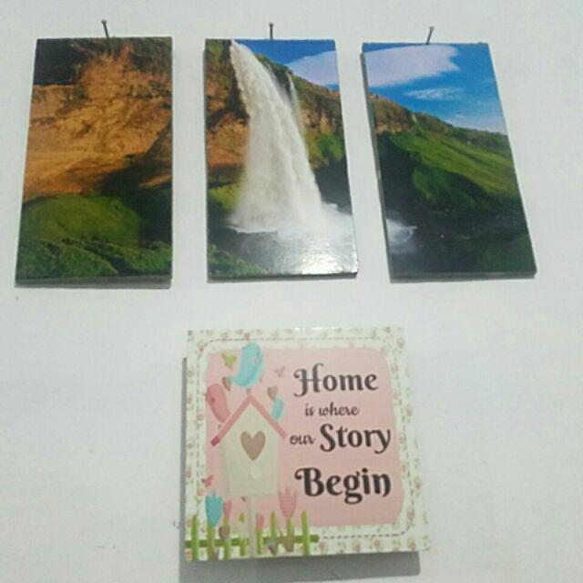 Hiasan Dinding Poster Kayu Al-166