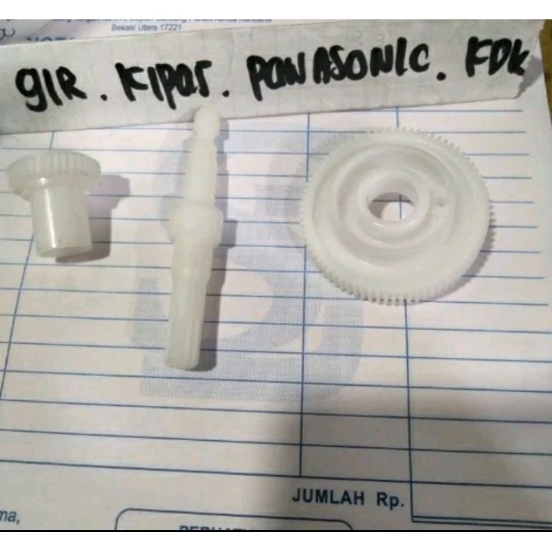 GEARBOX SET KIPAS ANGIN NATIONAL PANASONIC