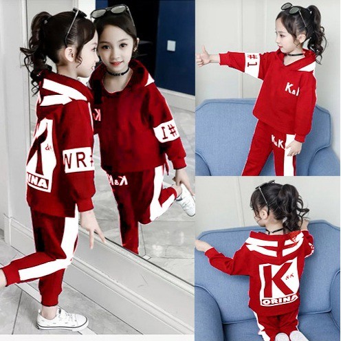 JOSJOLI_STORE/Setelan Kids ORINA Dan KNK/Stelan Anak Perempuan dan Anak Laki-Laki/Usia 4-6 Tahun