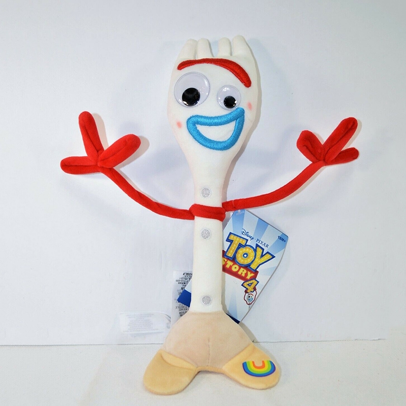 New Disney Toy Story 4 Forky 25cm Cute Character Soft Plush Toys - newtoy collecting simulator roblox