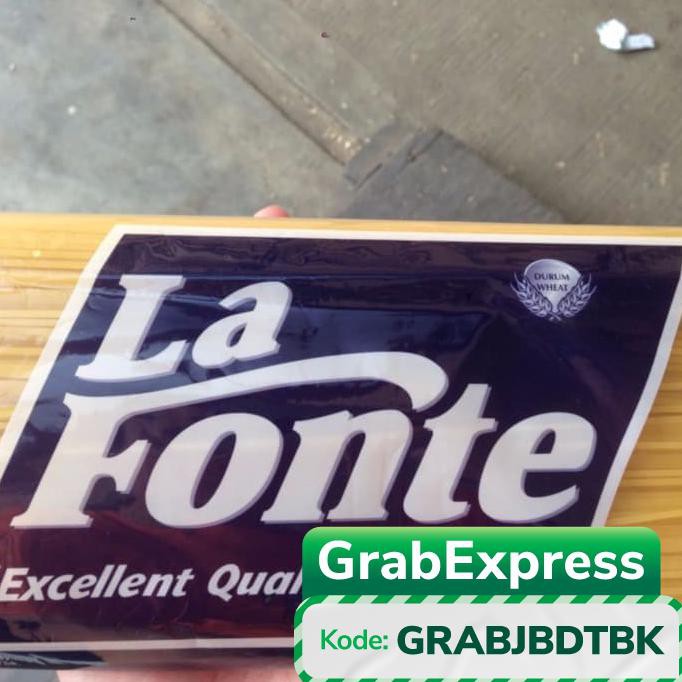 

PROMO TERMURAH Spaghetti / Spagheti / Lafonte / La FONTE no 11 1kg MN354
