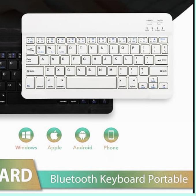 ✧ Wireless Slim Keyboard Bluetooth iPad Tablet Tab Android Mac hp laptop IOS PC 5.0 ◄