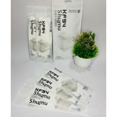 Masker SHUMU KF94 5Ply Individual Pack isi 10 Pcs