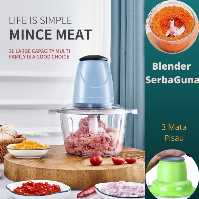 Jual Blender Serbaguna Gilingan Daging Chopper Blender Daging Elektrik