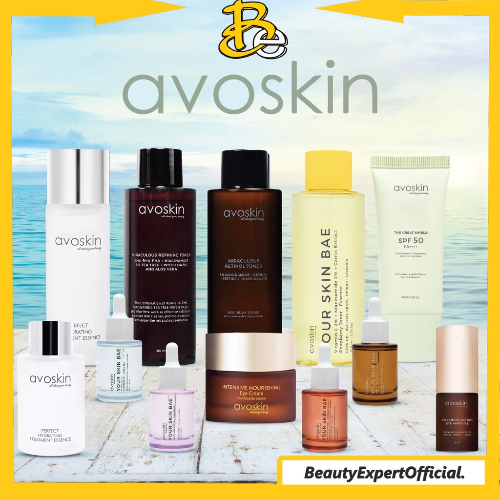 ⭐️ Beauty Expert ⭐️ AVOSKIN Serum Toner And All About Your Beauty | AVOSKIN BPOM dan ORIGINAL 100%