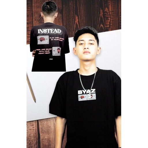 T Shirt Playlist Instead BYAZ Original (003)
