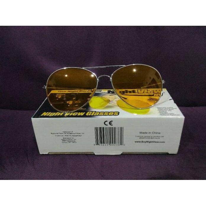 Kacamata Night View, Night View Glasses, Kacamata Anti Silau