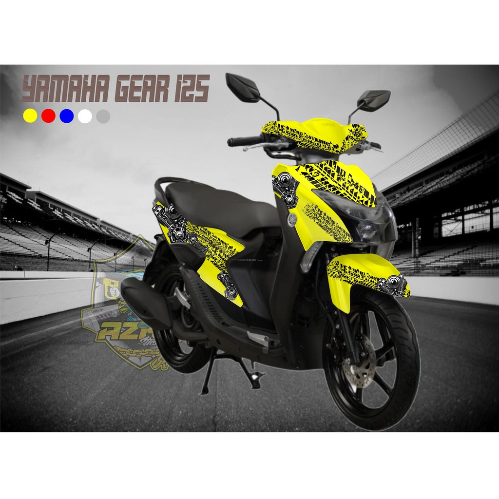 Jual Decal Sticker Fullbody Yamaha Gear 125 Indonesia Shopee Indonesia