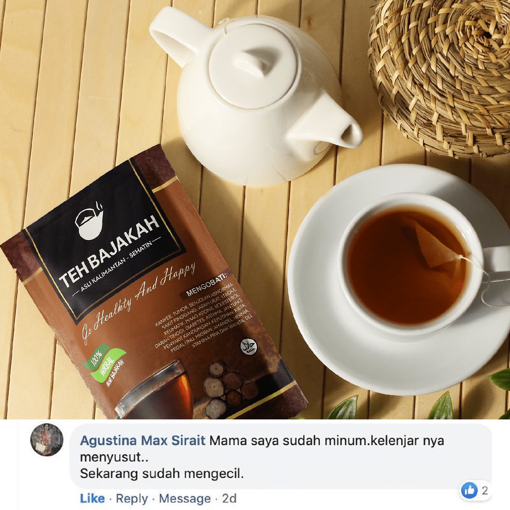 [SIAP MINUM] Teh Kayu Bajakah Kalimantan Kualitas TERBAIK 100% Herbal Kayu Akar Bajakah Asli