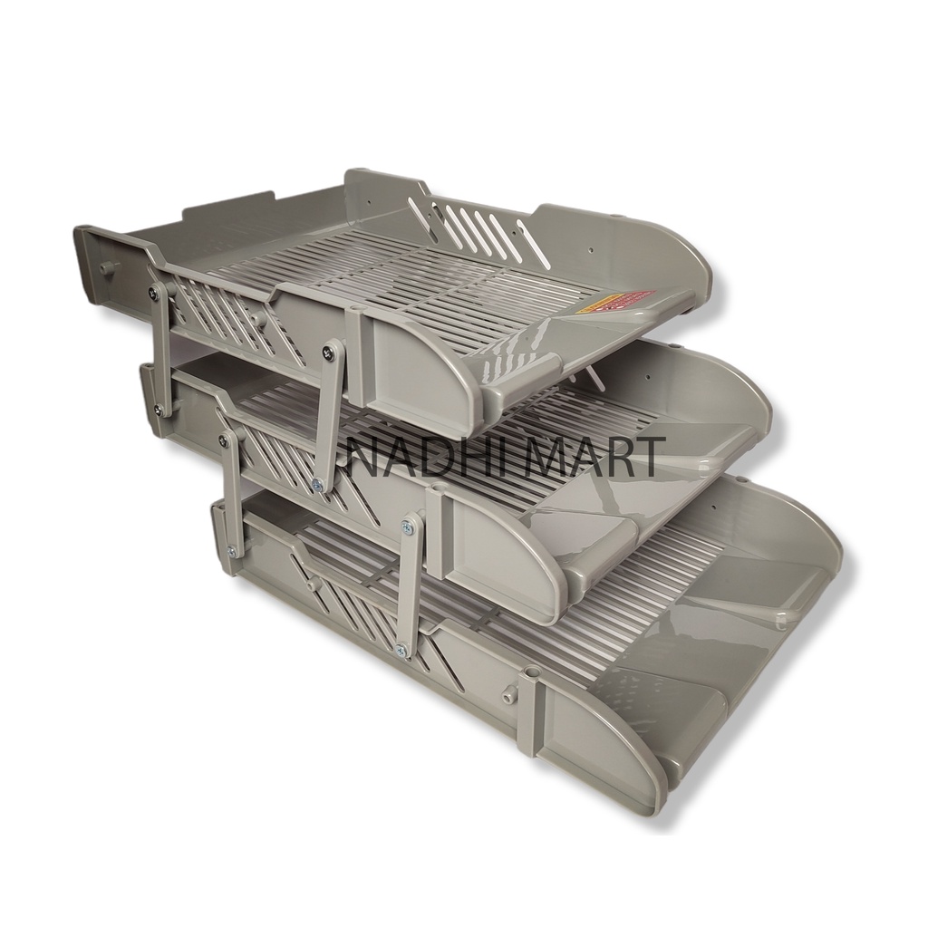 

GUNINDO ELEVATED TRAY RAK DOKUMEN KERTAS 3 SUSUN / ELEVATED GUNINDO 603 ES 3S