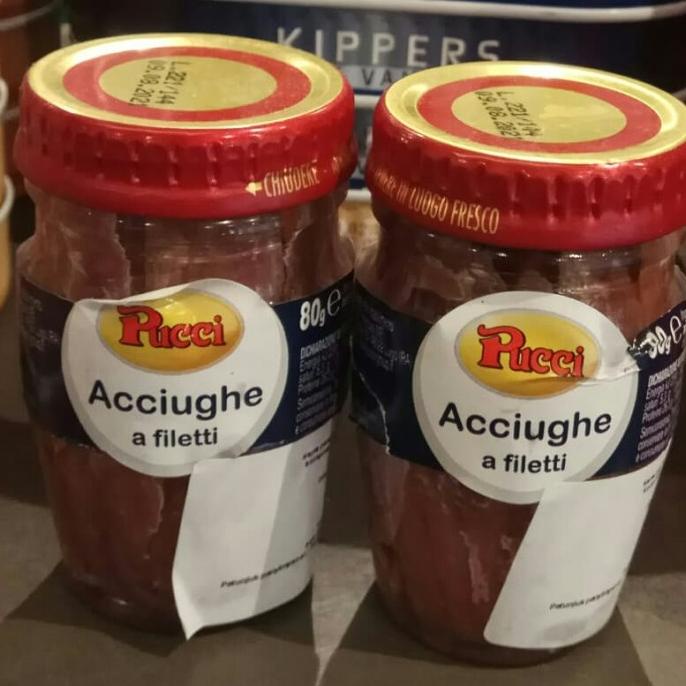 

}}}}}}] Pucci Acciughe Fillet 78 gr/ Ikan Teri dgn minyak biji bunga matahari