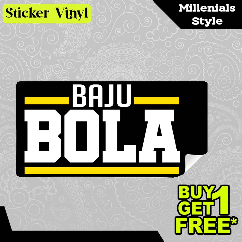 

Stiker Sticker Baju Bola Untuk Para Penggemar Olahraga Desain Keren dan Kekinian Aesthetic Bahan Vinyl Satuan Anti Air