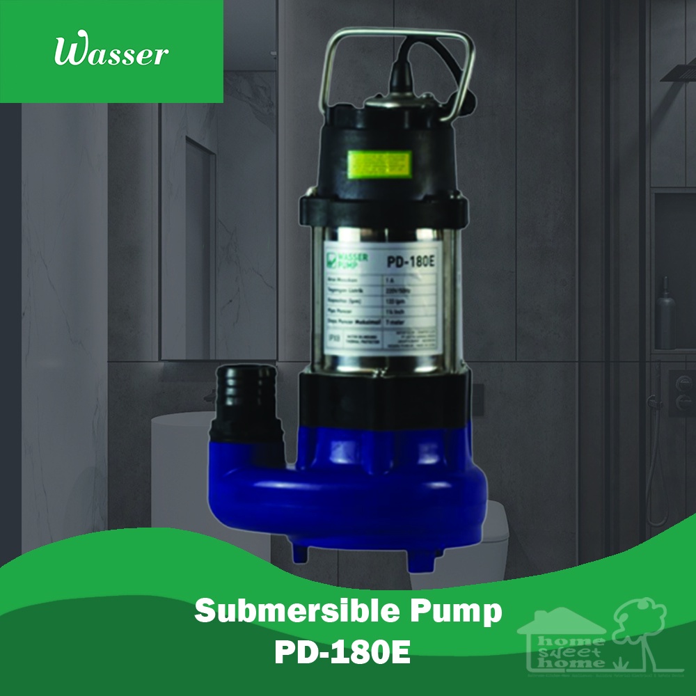 WASSER SUBMERSIBLE PUMP PD-180E NON AUTO