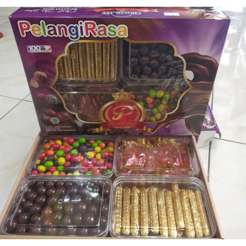 

Paket Coklat Pelangi