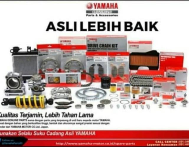 SEHER PISTON KIT JUPITER Z1 OS 50 ASLI ORI YAMAHA 1DY WE16C 00