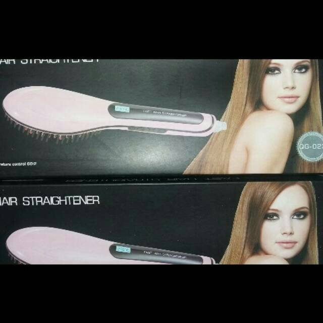 Sisir + Catok Pelurus Rambut 2in1