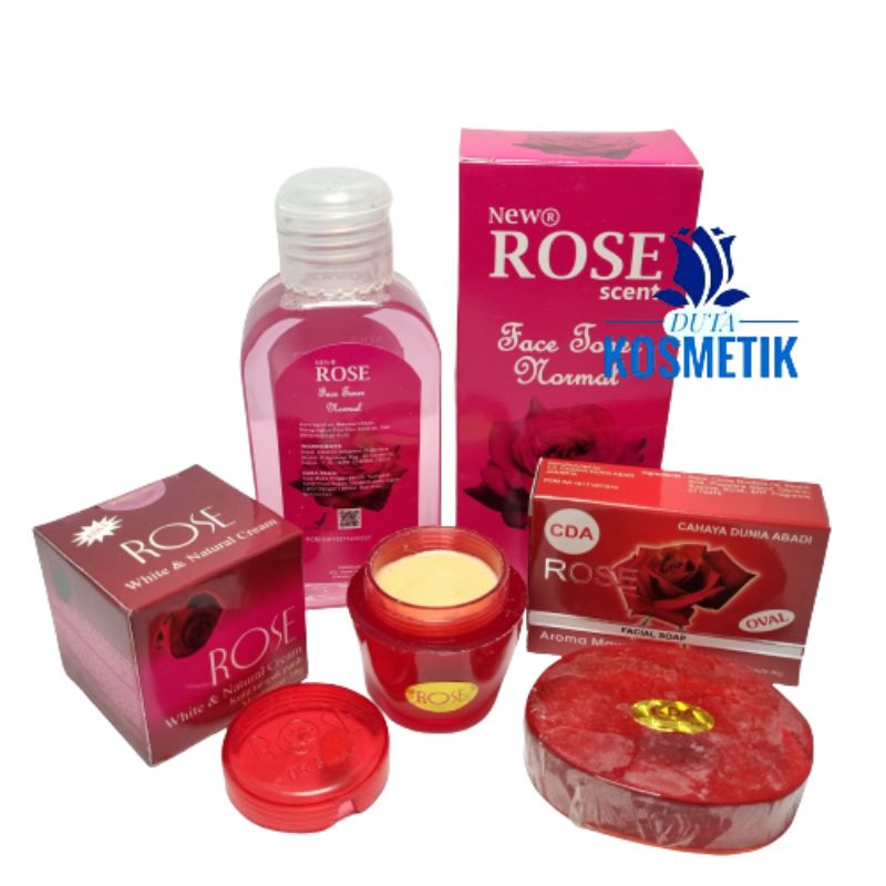 PAKET CREAM ROSE ORIGINAL GLOWING