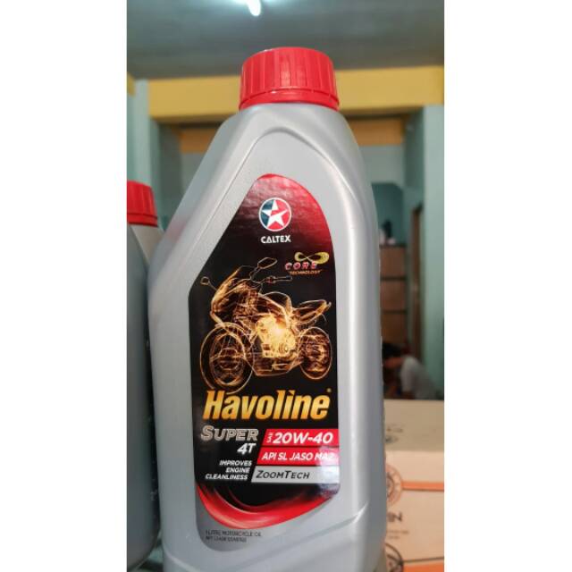 Caltex Havoline Super 4T 20W-40 1L
