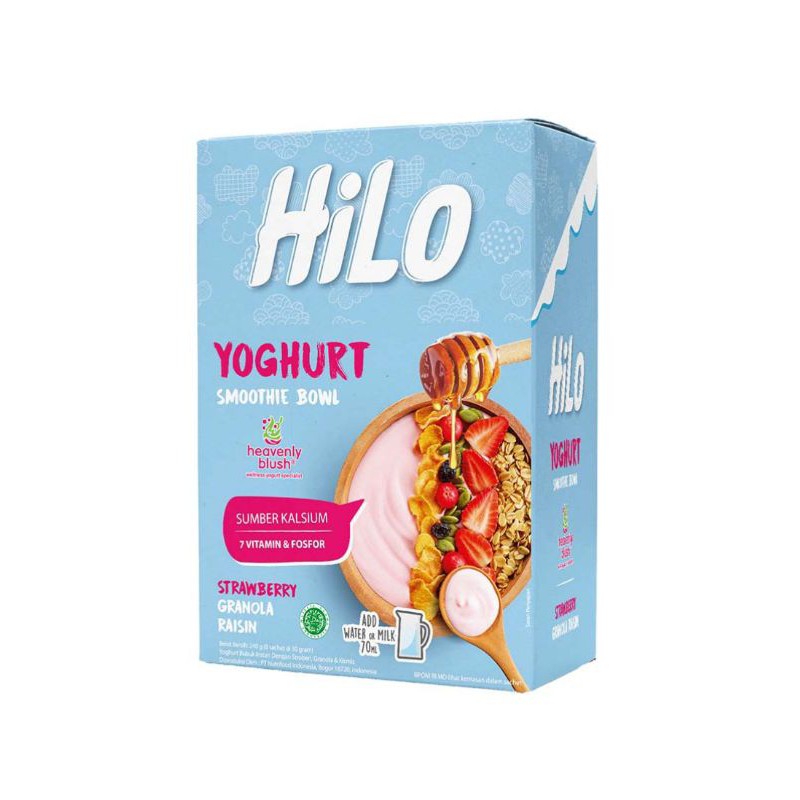 

HILO YOGURT SMOOTHIE STRAWBERRY 8X30 GR